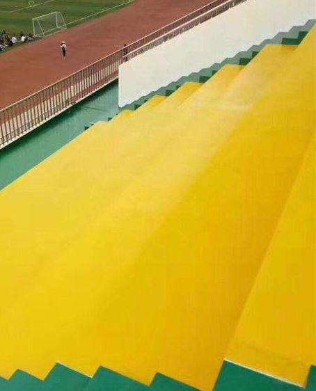福泉球场台阶翻新修补改造
